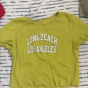 Yellow Graphic Tee